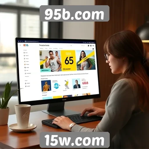 Novas funcionalidades do site 95b.com em destaque